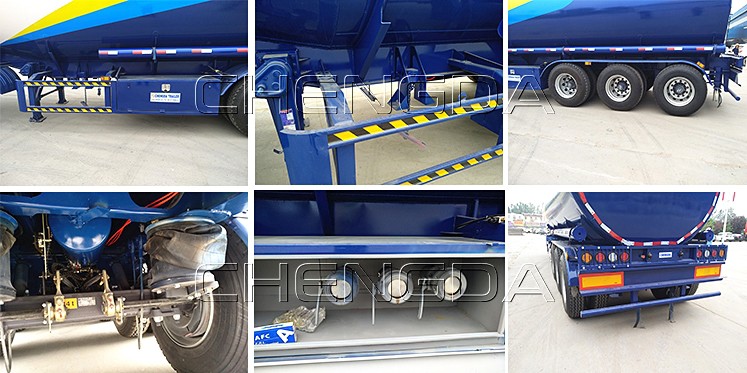 Heavy Fuel Tanker Semi Trailer