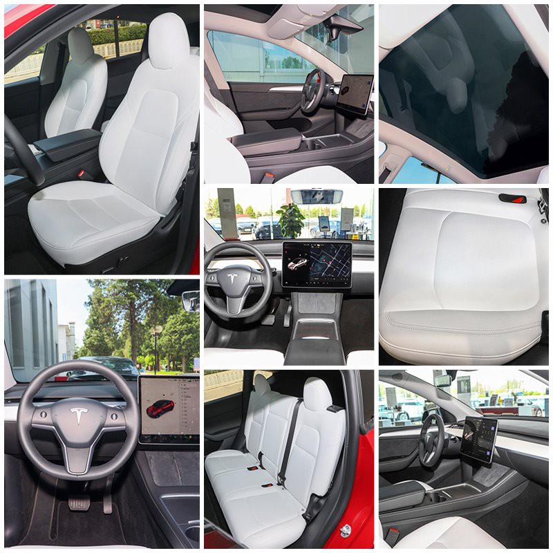 Model Y electric sedans details