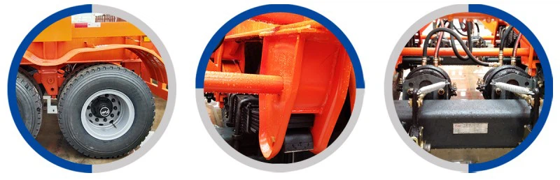 skeleton tandem trailer chassis details