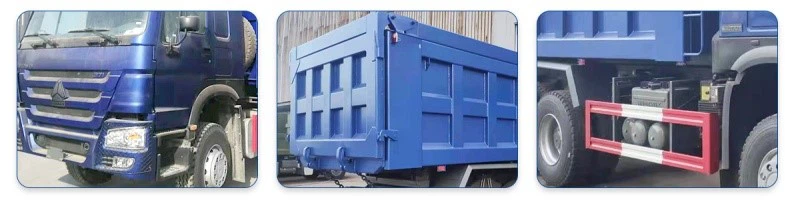 Howo dump truck details