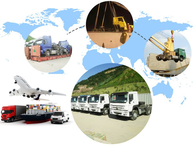 Howo tractor truck shipping