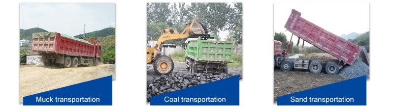 Howo dump truck application