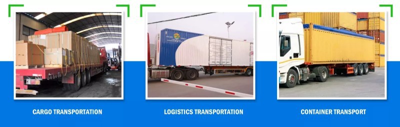 3 Axle Flatbed Container Trailer application
