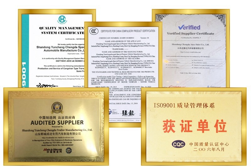 Chengda Certificate