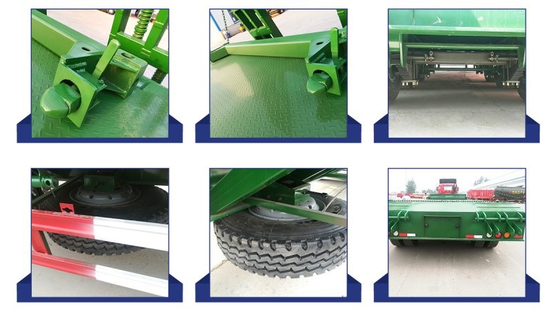 lowboy gooseneck trailer display