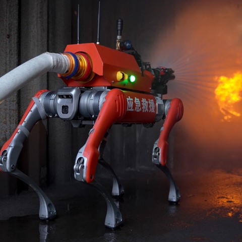 Firefighting Robot CD B2