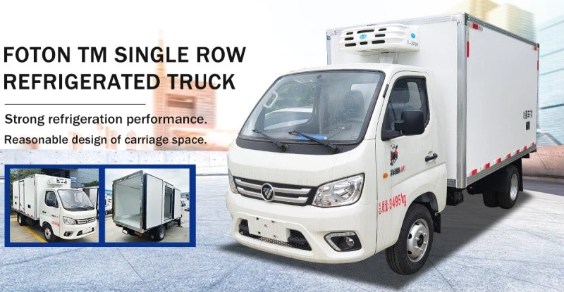 Foton TM single-row refrigerated truck Foton TM single-row refrigerated truck