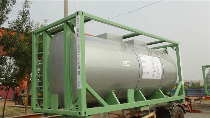 20 Ft 20ft 20 Feet 25000L ISO Carbon Steel Stainless Steel Tank Container Tank