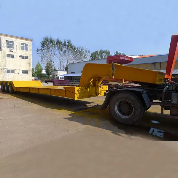Detachable Hydraulic Gooseneck Low Bed Trailer