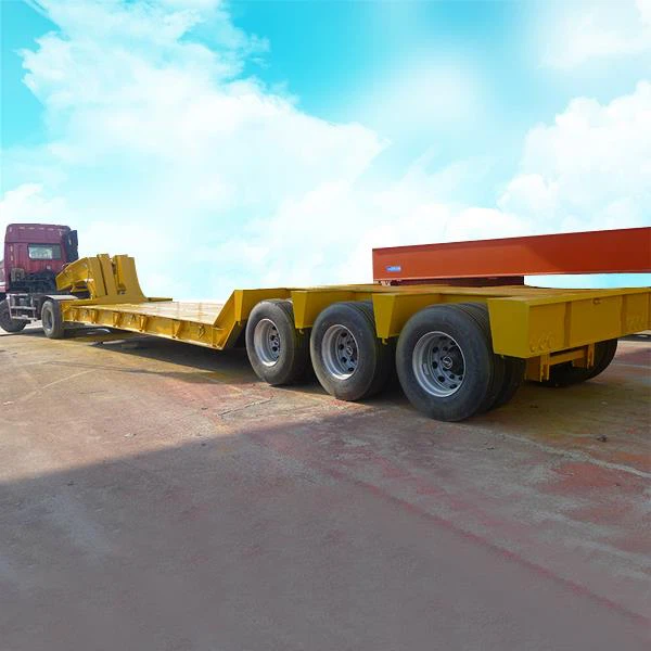 Detachable Hydraulic Gooseneck Low Bed Trailer
