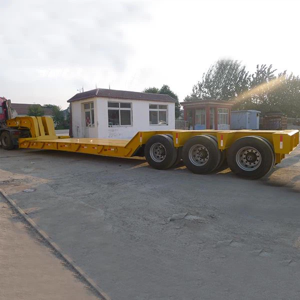 Detachable Hydraulic Gooseneck Low Bed Trailer