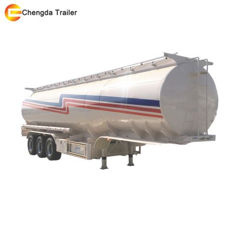 3 Axles 3 Compartment 45m3 Fuel Tank Trailer