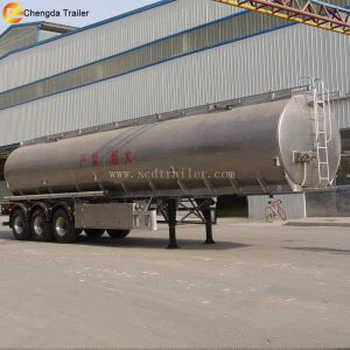 High Quality 3 Axles 42000 Liters 45000 Liters Aluminum Fuel Tanker Trailer For Sale
