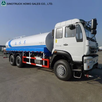 Sinotruck 6x4 336HP 20 CBM Water Tank Truck For Sale