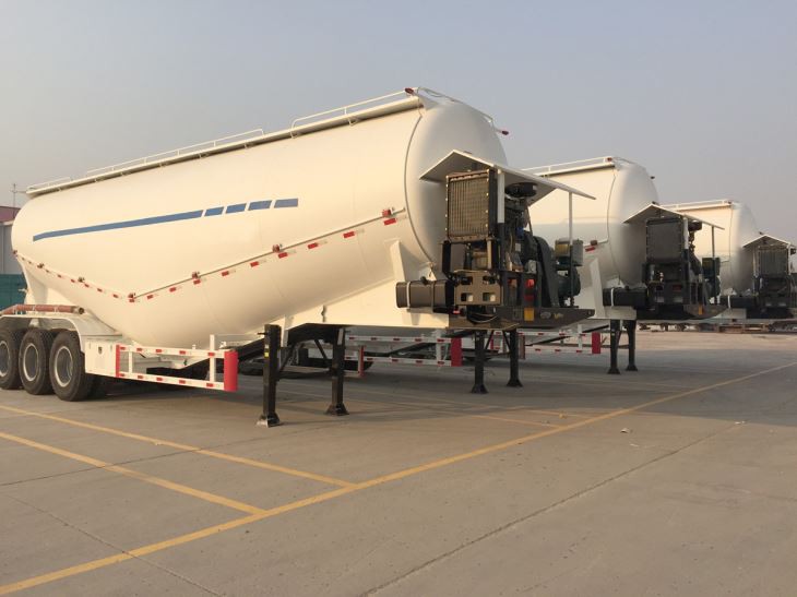 China Manufacture Bulk Cement Tanker Bulker Semi Trailer For Sale