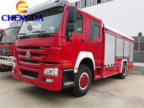 Sinotruk Howo 6*4 336hp 371hp Water Tanker Fire Fighting Truck