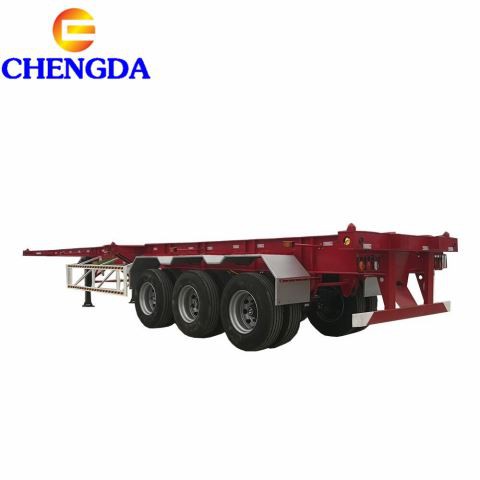 40ft 20ft 45ft Container Skeleton Semi Trailer