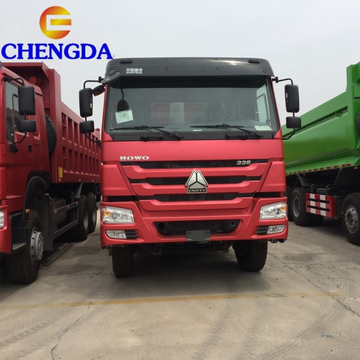 The Used Sinotruck Howo 375hp 6x4 10wheels Dump Truck Second Hand Tipper Truck