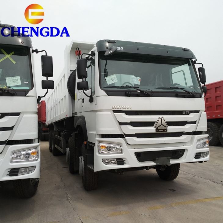 Low Price Sinotruk Howo 8x4 12 Wheels Tipper Truck