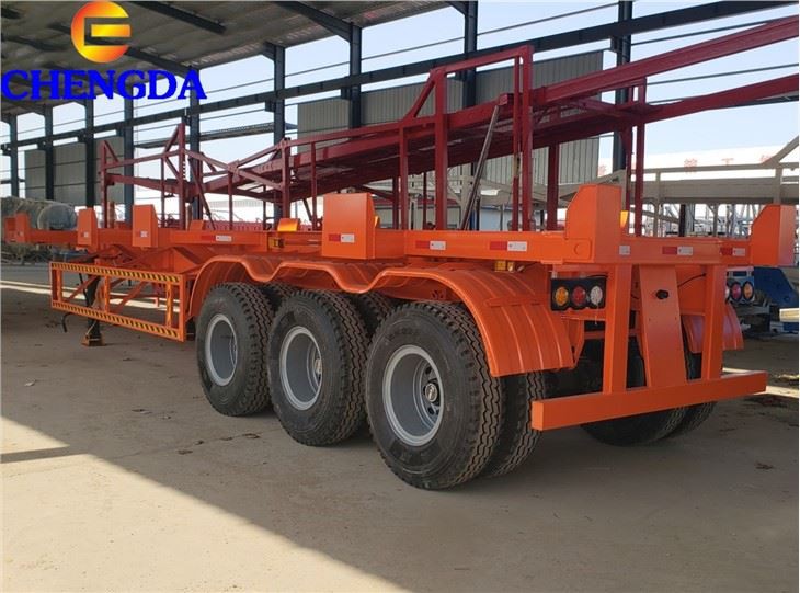 Container Chassis Semi Trailer Skeleton