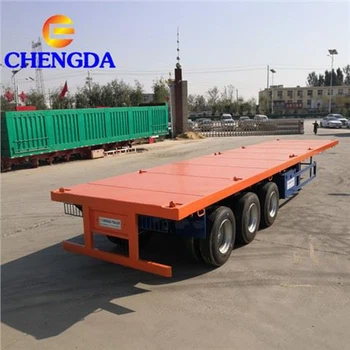 Long Flatbed Trailer