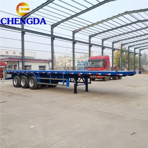 3 Axle 40ft Flatbed Equipment