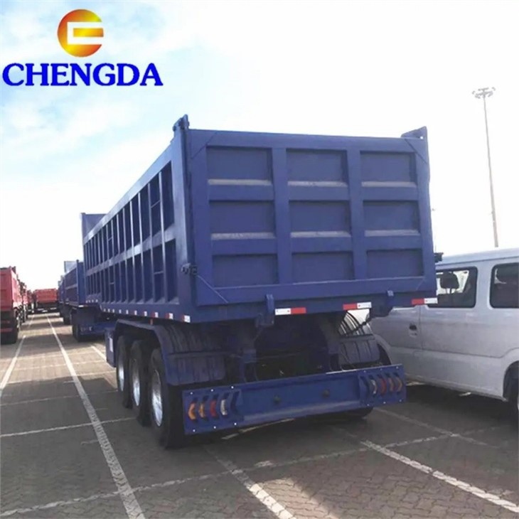 3 Axle Dump Semi Trailer