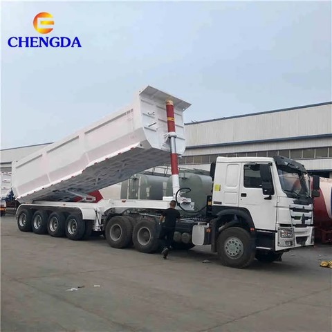 3 Axle Side Tipper Trailer
