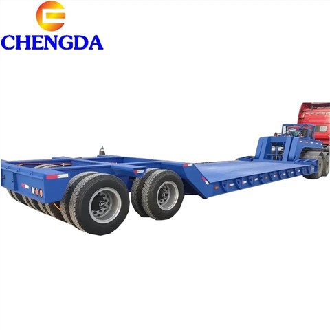 Detachable Gooseneck Lowboy Trailer